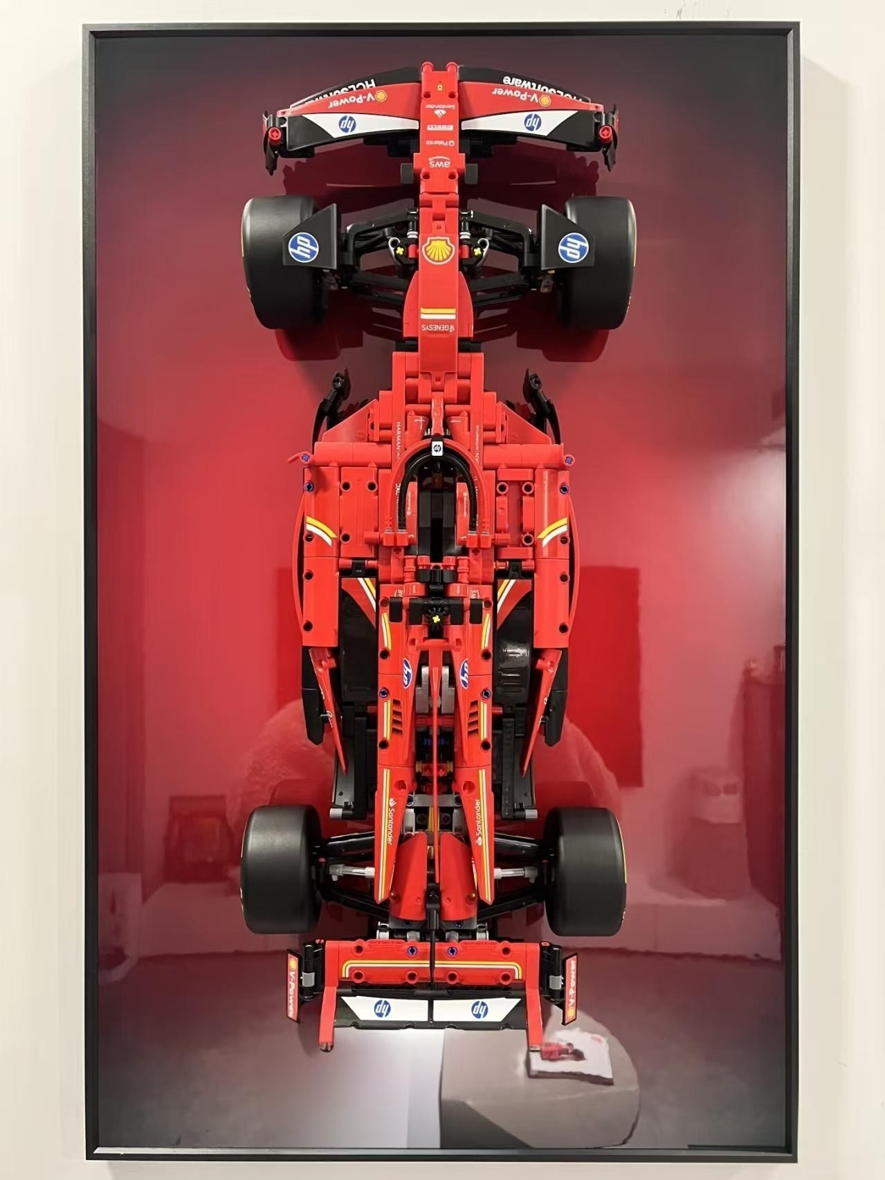 Model Kit Ferrari - Display Wallboard for LEGO LEGO 42207