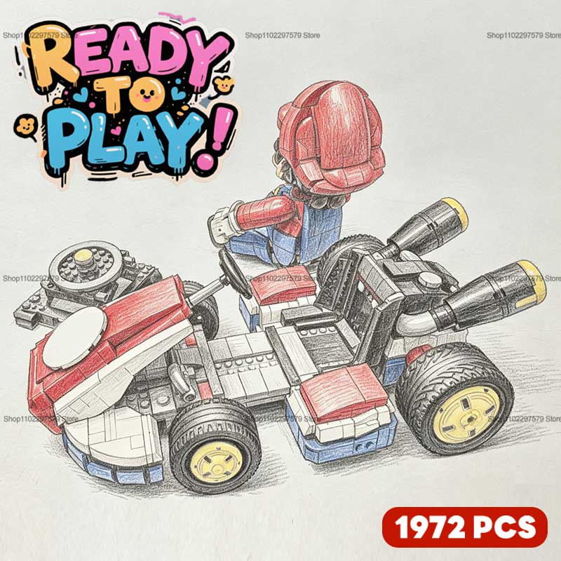 Model Kit Companies - 2026 New Race Car Building Blocks
