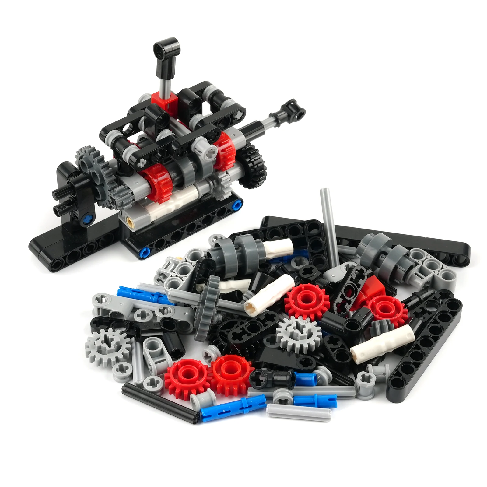 Model Kit Companies - 4-Speed Manual Gearbox Building Blocks Kit