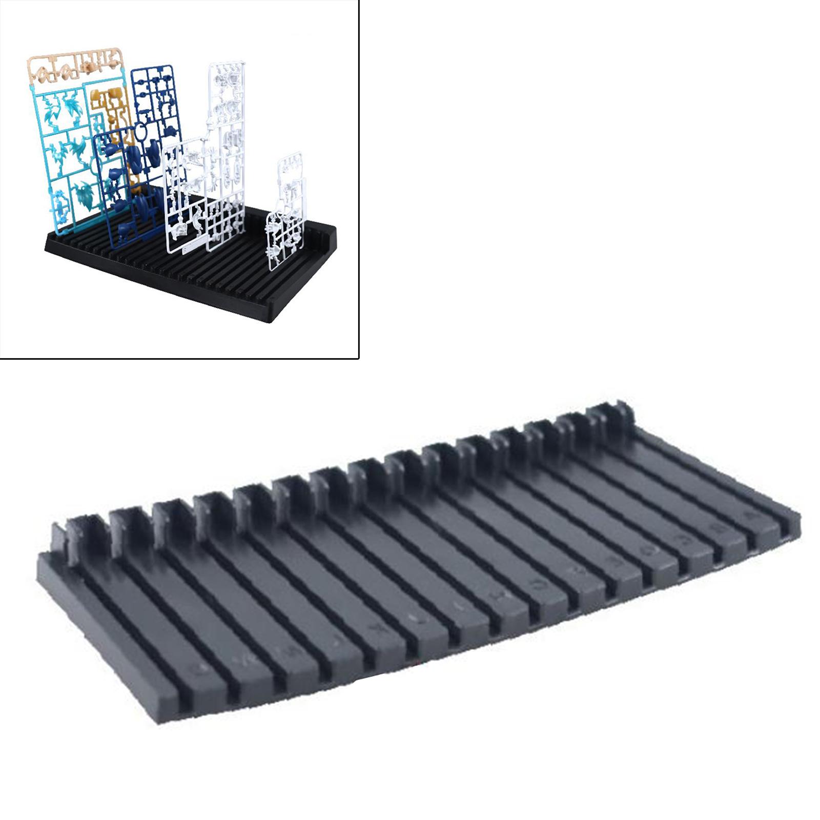 Model Kit Runner Organizer - Pieces Shelve Tool Holder Placement Rack