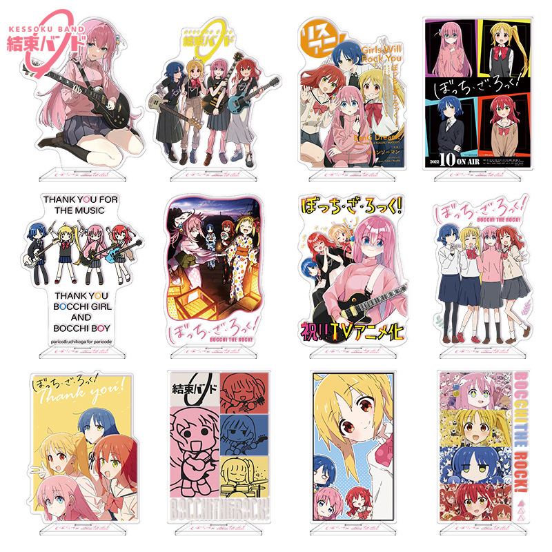 Model Kit Bocchi The Rock - Bocchi The Rock! Acrylic Stand Figures