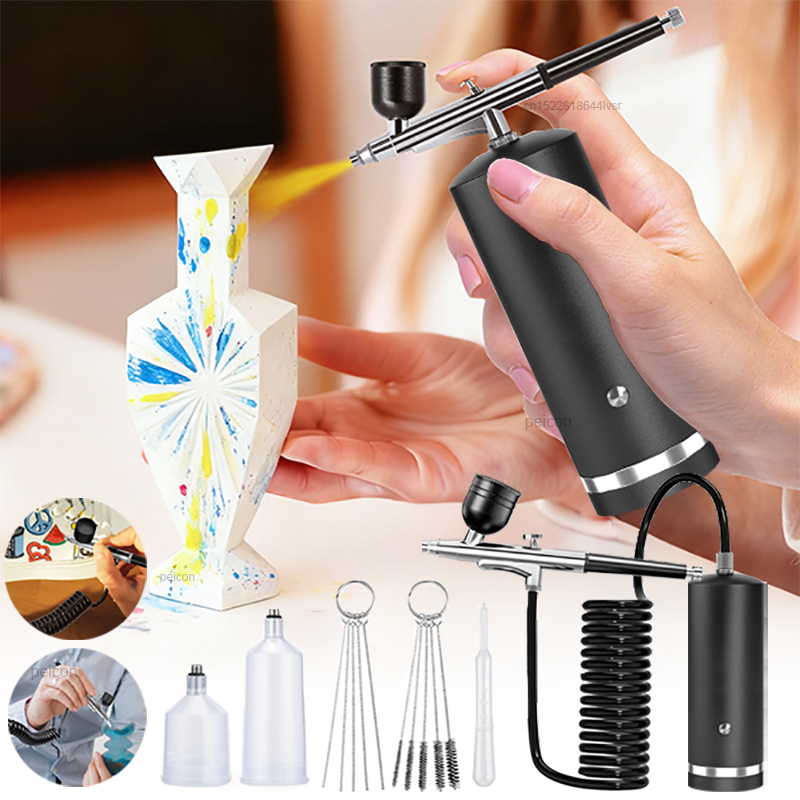 Airbrush Compressor Kit - Airbrush with Compressor Paint Spray Gun