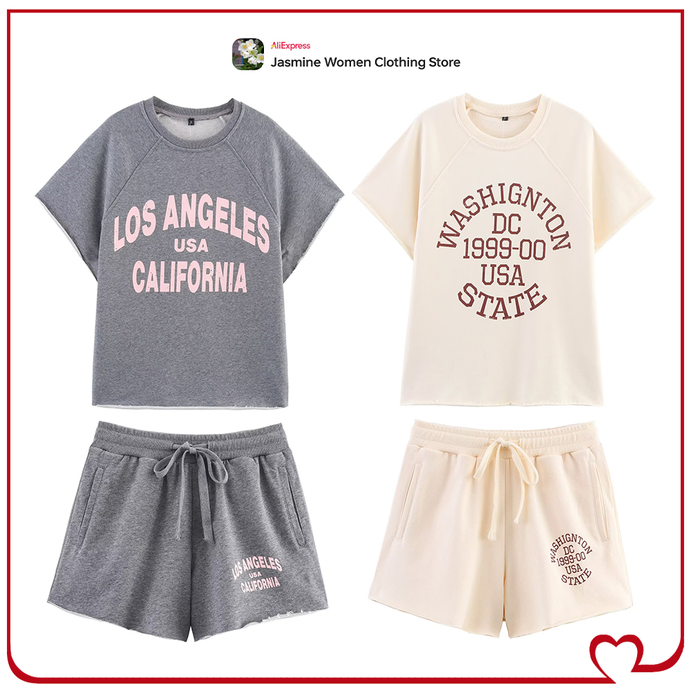 Wash Effect Set - Washed Effect Text 2 Pieces Summer