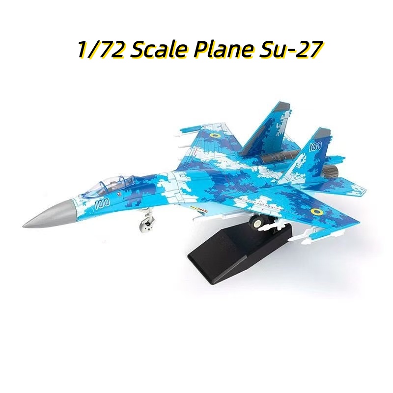 Model Kit Jet - 1/72 Scale Su-27 Flanker Multi-Role Fighter