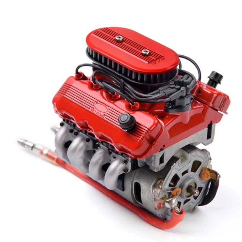 Model Kit V8 Engine - GRC V8 Engine Fan Radiator Motor