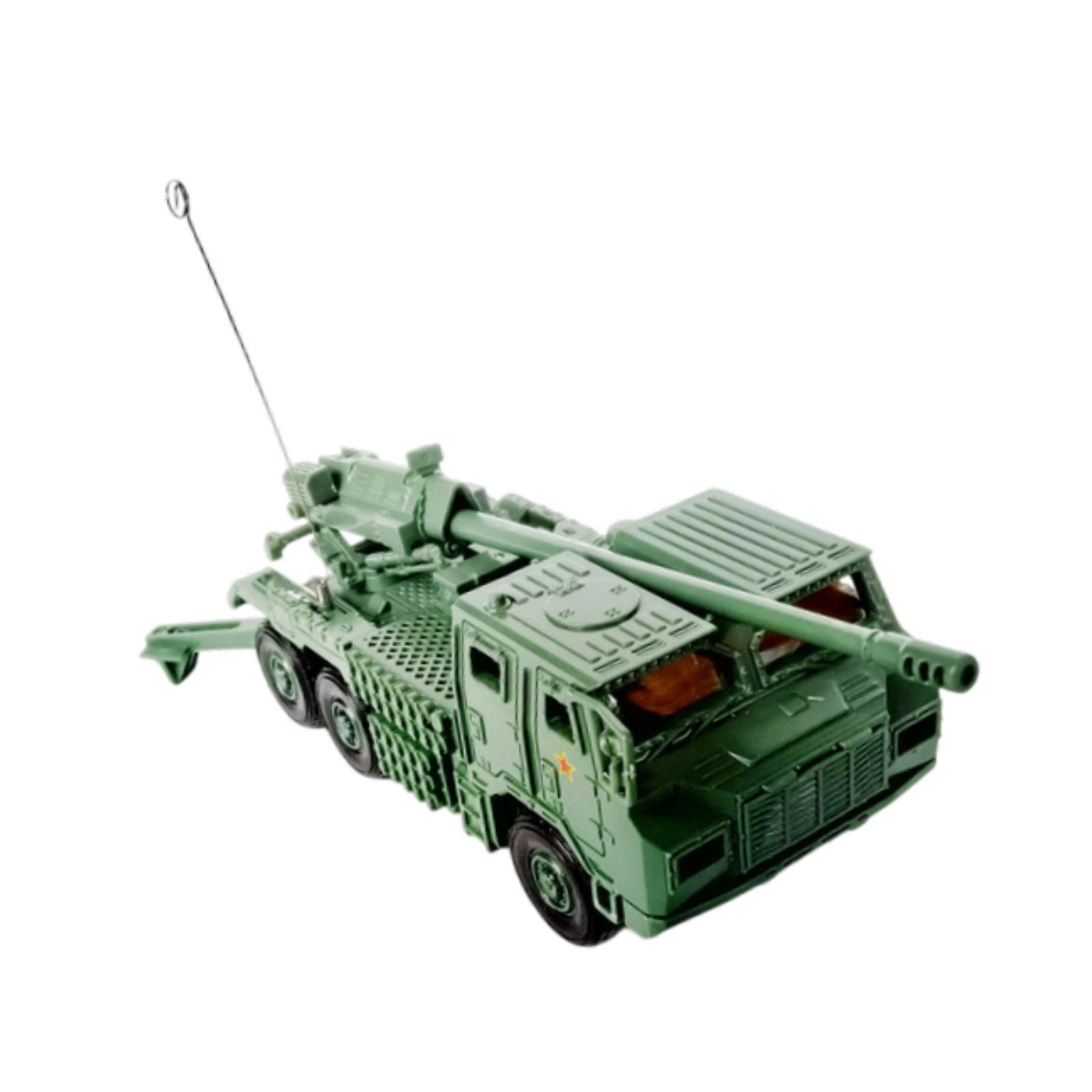 Model Kit Tank - 1:72 4D Tank Model Miniature Armored
