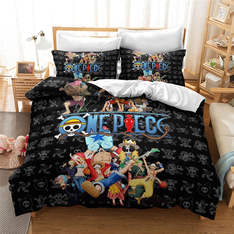Model Kit Luffy - Anime One Piece Boys Double Duvet