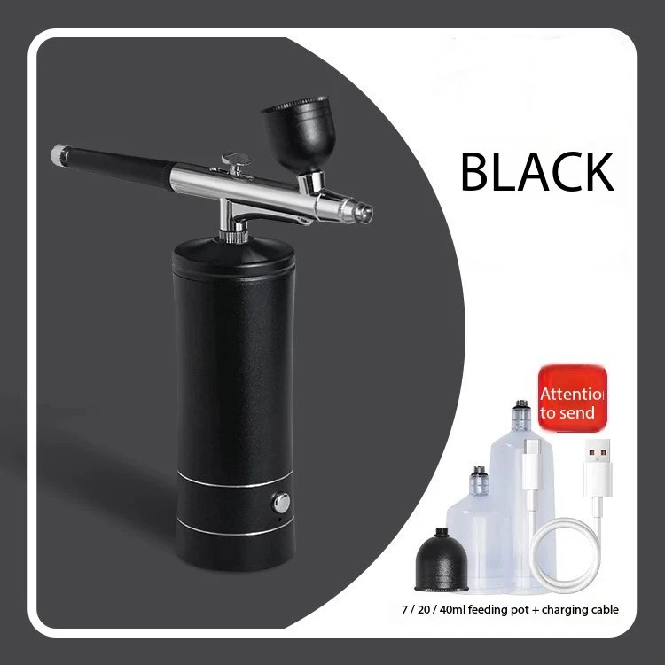 Portable airbrush set with com - đánh giá và giá Airbrush Compressor Kit