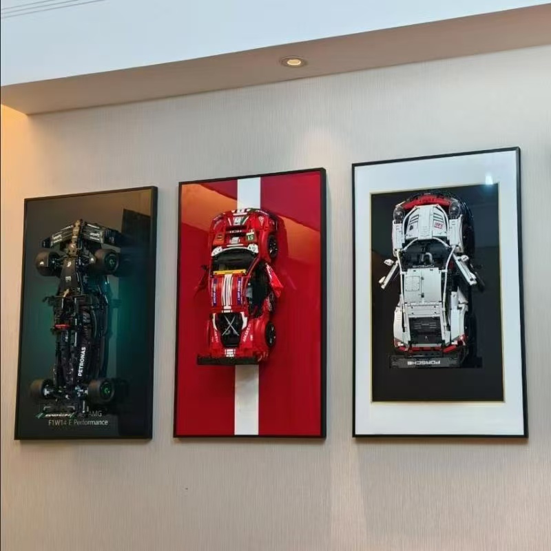 Display Wallboard for LEGO LEG - đánh giá và giá Model Kit Ferrari