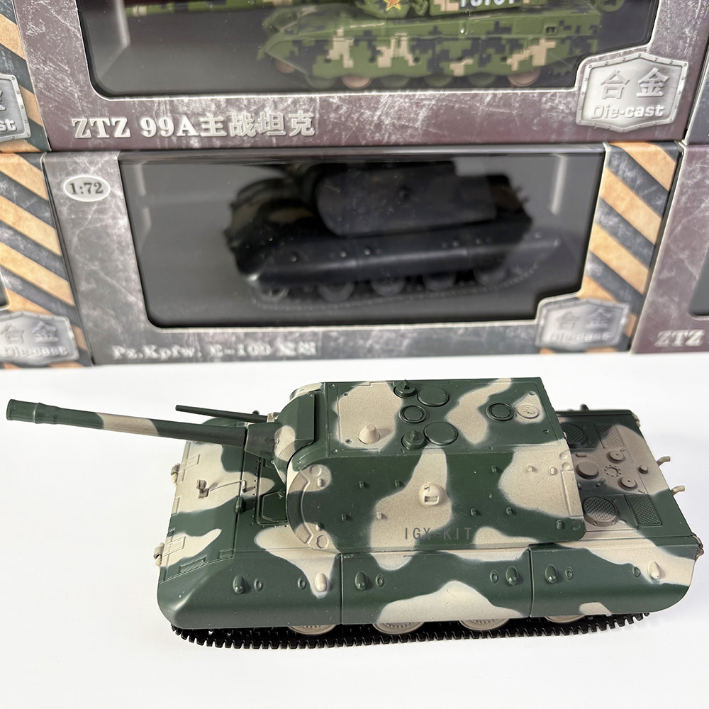 1/72 scale German E-100 heavy  - đánh giá và giá Model Kit Tank