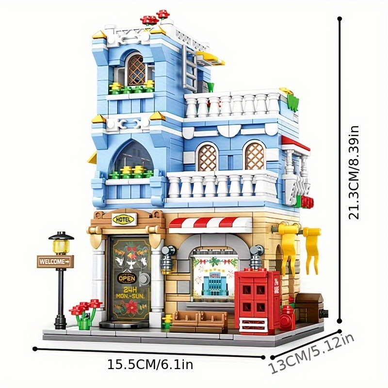 Town Life Streetscape Supermar - đánh giá và giá Model Kit Companies