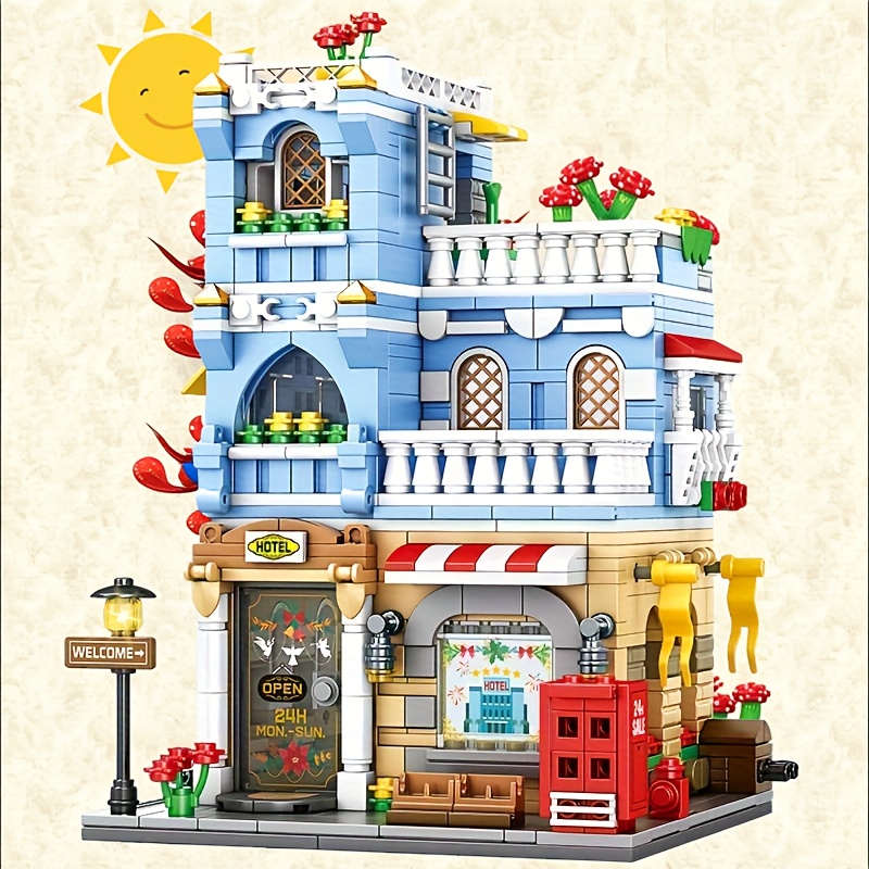 Town Life Streetscape Supermar - đánh giá và giá Model Kit Companies