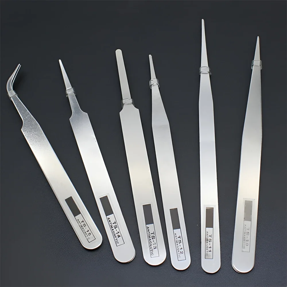 6Pcs Anti-static Stainless Ste - đánh giá và giá Model Kit Tweezers