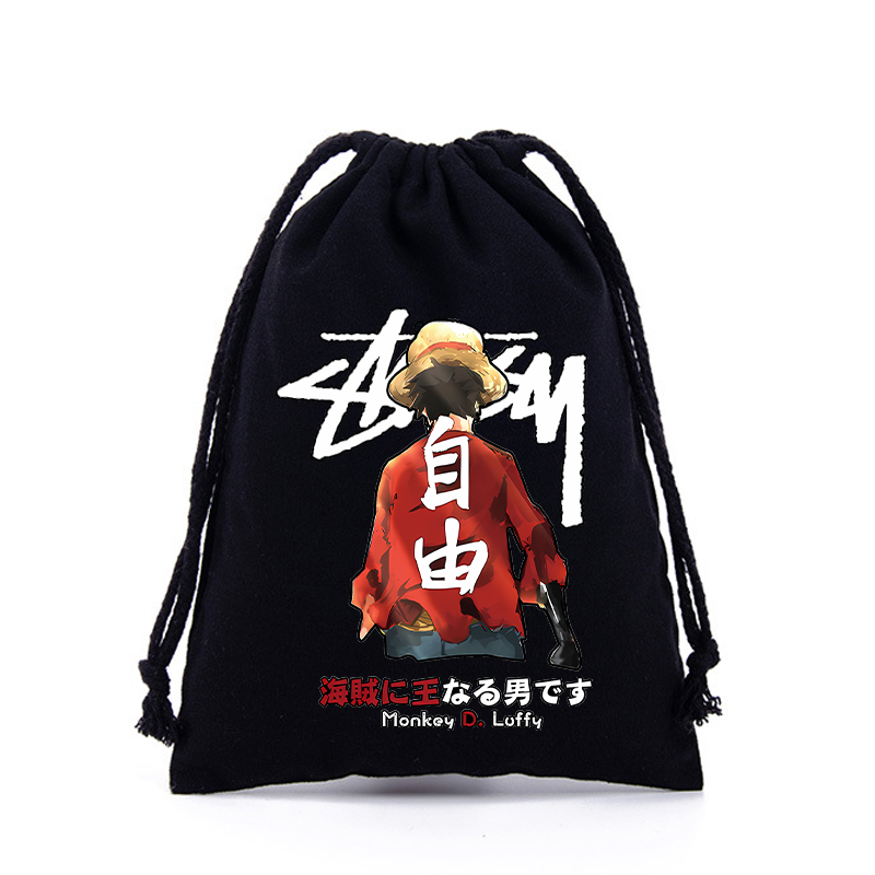 One Piece Drawstring Bag Carto - đánh giá và giá Model Kit Luffy