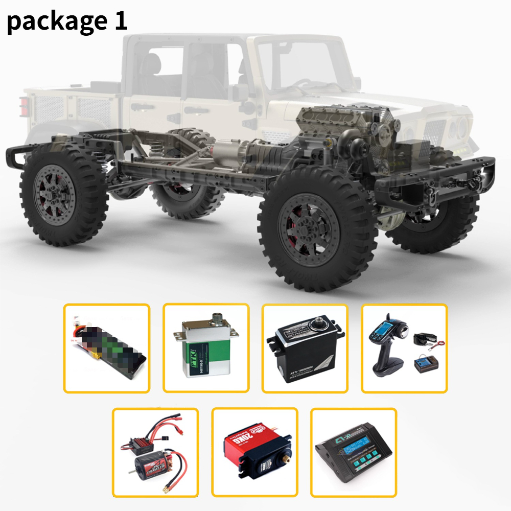 TWOLF 1/10 TW-715 4WD Frame Fu - đánh giá và giá Model Kit V8 Engine