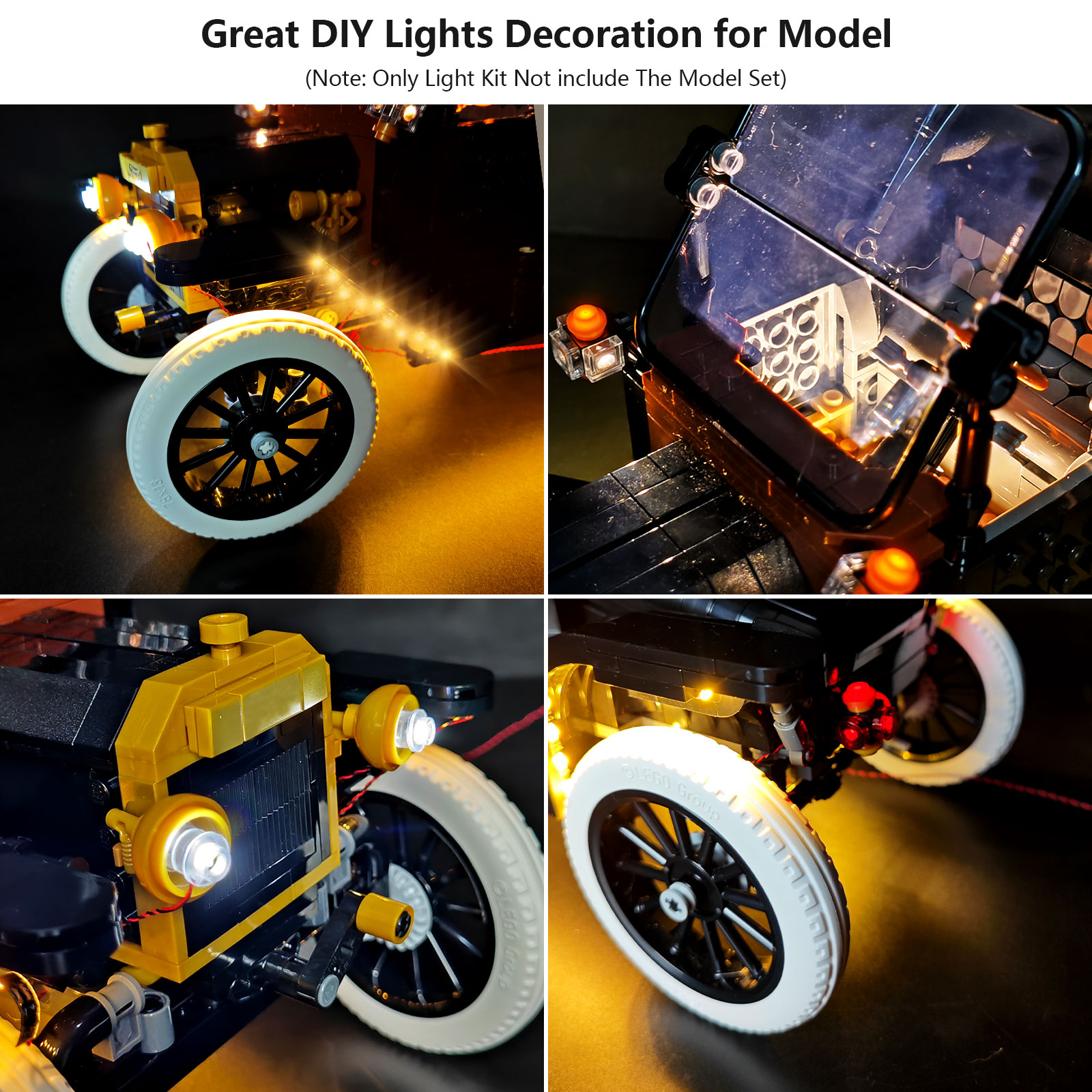 LYBMTWF LED Lighting Kit Compa - đánh giá và giá Model Kit Companies