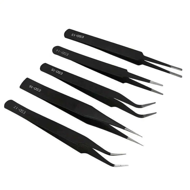 Precision ESD Anti-Static Twee - đánh giá và giá Model Kit Tweezers