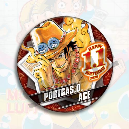 One Piece Anime Badge Set Offi - đánh giá và giá Model Kit Luffy
