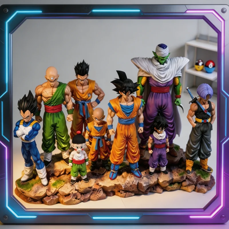 1set Anime Dragon Ball Infinit - đánh giá và giá Model Kit Vegito