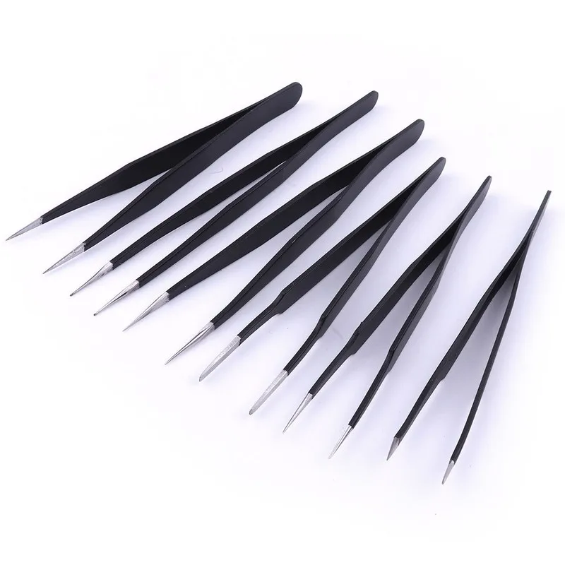 VETUS Anti Static Stainlesss S - đánh giá và giá Model Kit Tweezers