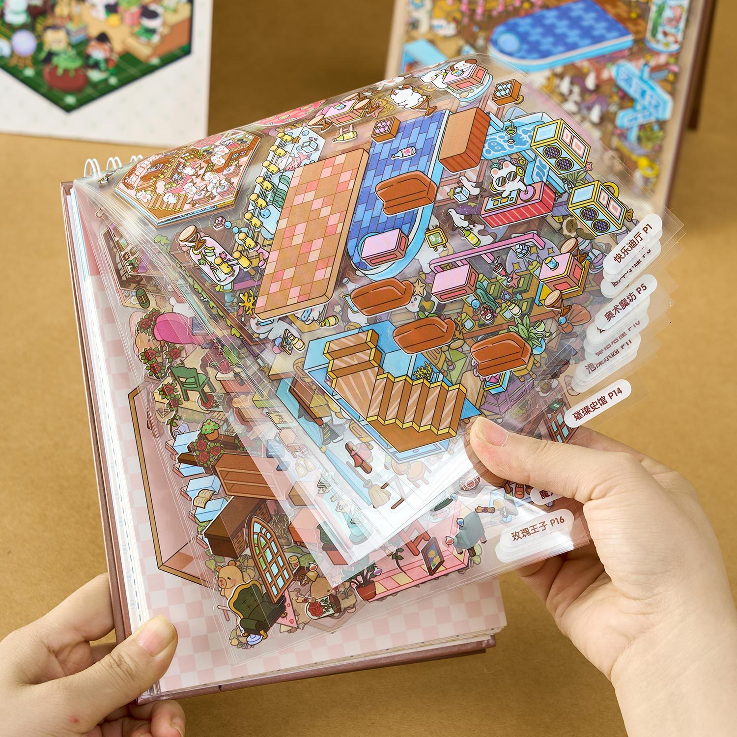 3D Miniature Scene Sticker Boo - đánh giá và giá Model Kit Tweezers