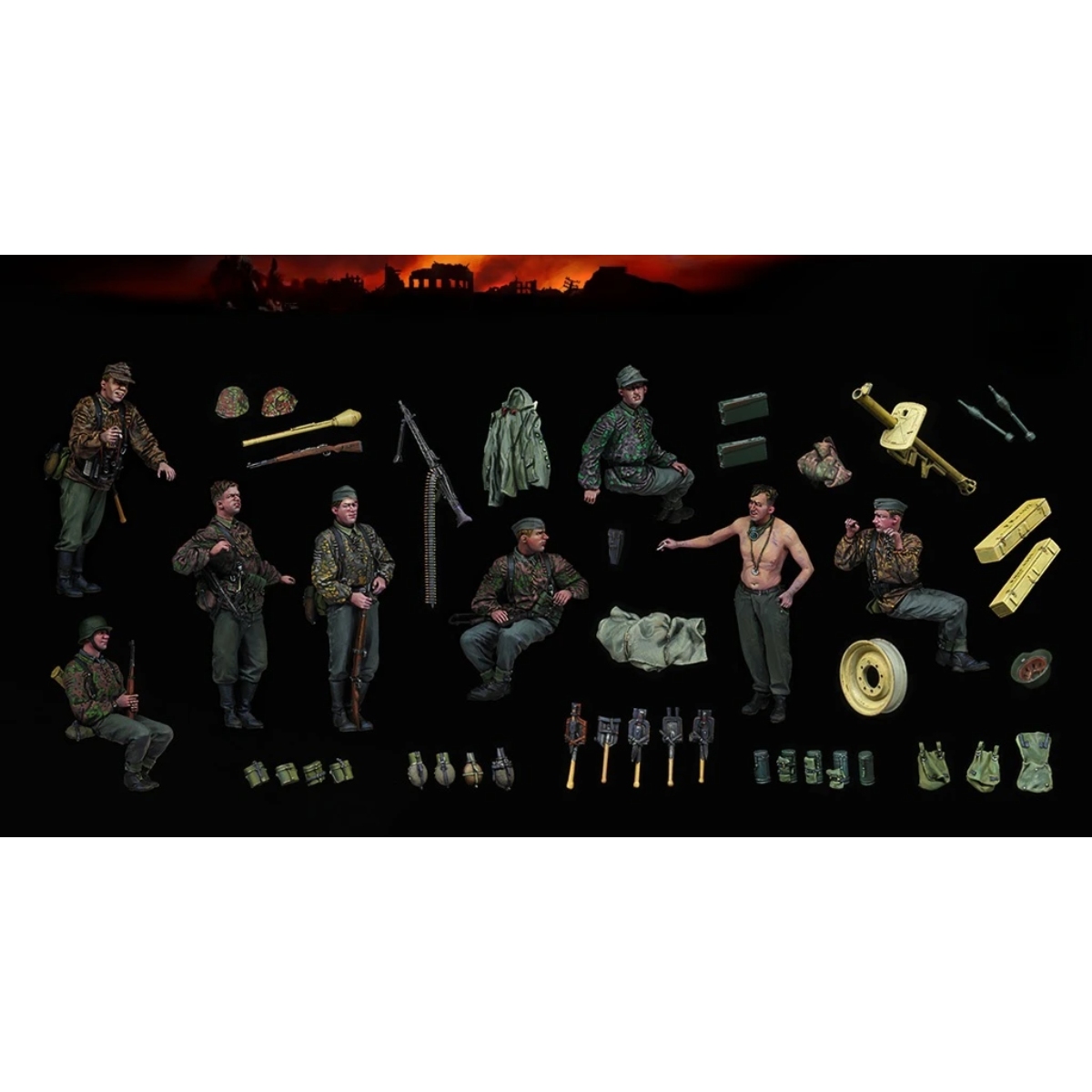 1/35 Resin Figure unpainted mo - đánh giá và giá Model Kit Italeri
