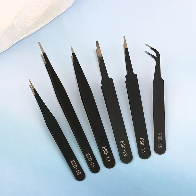 Precision ESD Anti-static Twee - đánh giá và giá Model Kit Tweezers