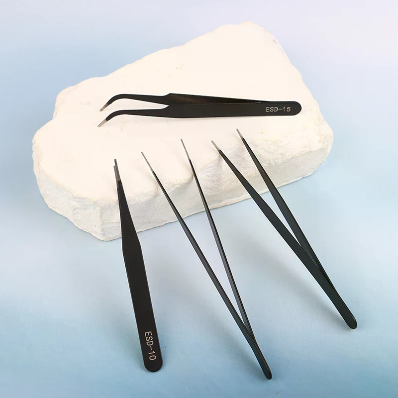 Precision ESD Anti-static Twee - đánh giá và giá Model Kit Tweezers