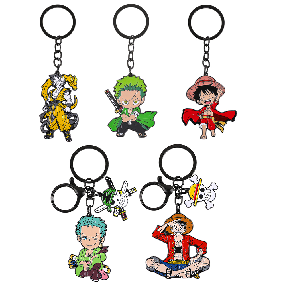 One Piece Anime Keychain Set - - đánh giá và giá Model Kit Luffy