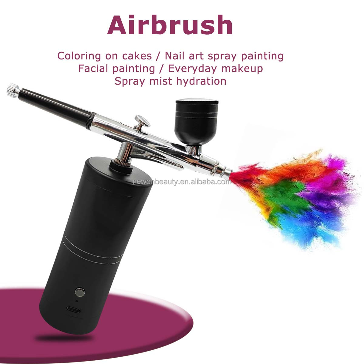 Cordless Airbrush Kit with Com - đánh giá và giá Airbrush Compressor Kit