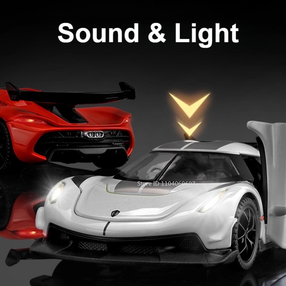 Scale 1:32 KNSG Jesko Car Mode - đánh giá và giá Model Kit Ferrari