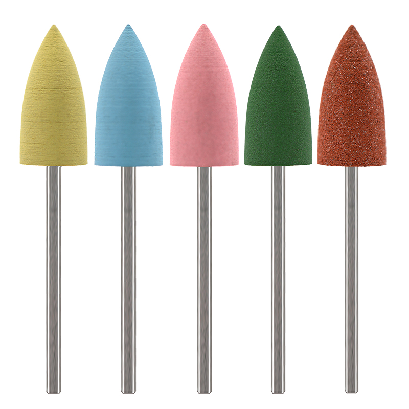 5Pcs/Set Silicone Nail Drill B - đánh giá và giá Sanding Stick Set