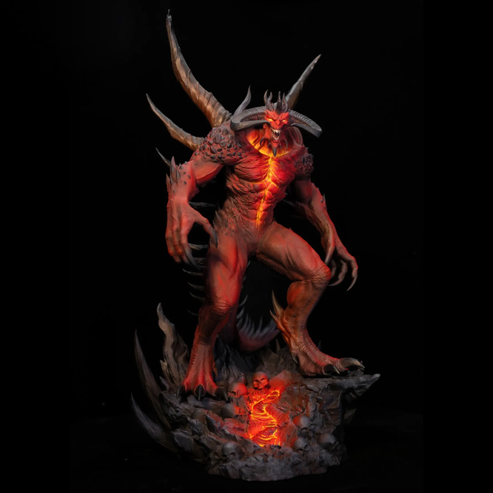 1PC Hell Demon Lord Diablo 3D  - đánh giá và giá Model Kit History