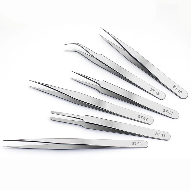 Precision ESD anti-static twee - đánh giá và giá Model Kit Tweezers