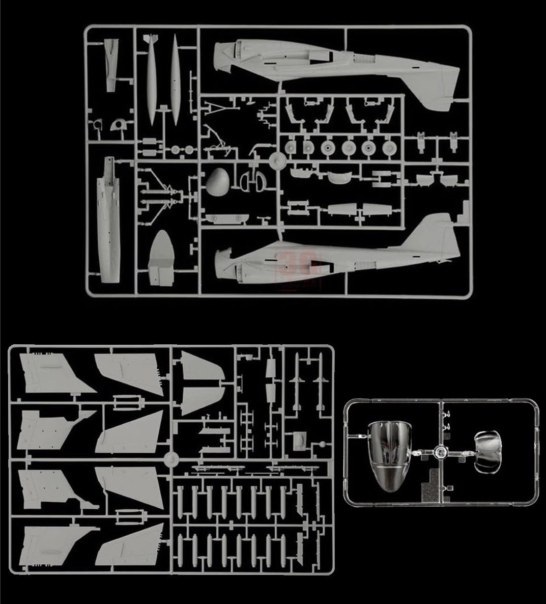 ITALERI 1392S 1/72 Grumman A-6 - đánh giá và giá Model Kit Italeri