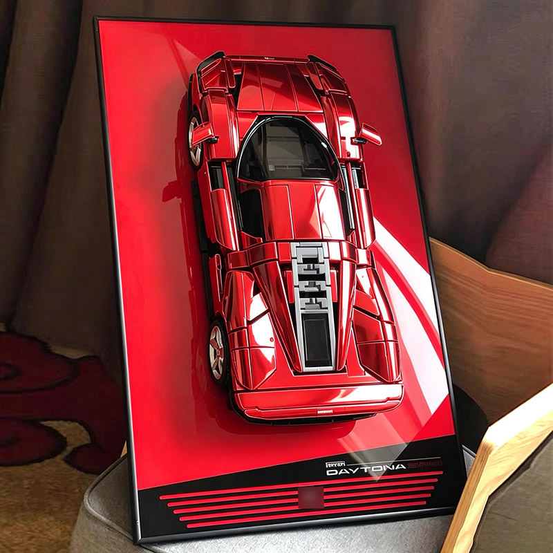 Wall‑Mount Frame Background Di - đánh giá và giá Model Kit Ferrari