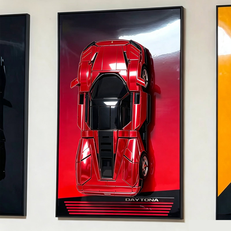 Wall‑Mount Frame Background Di - đánh giá và giá Model Kit Ferrari