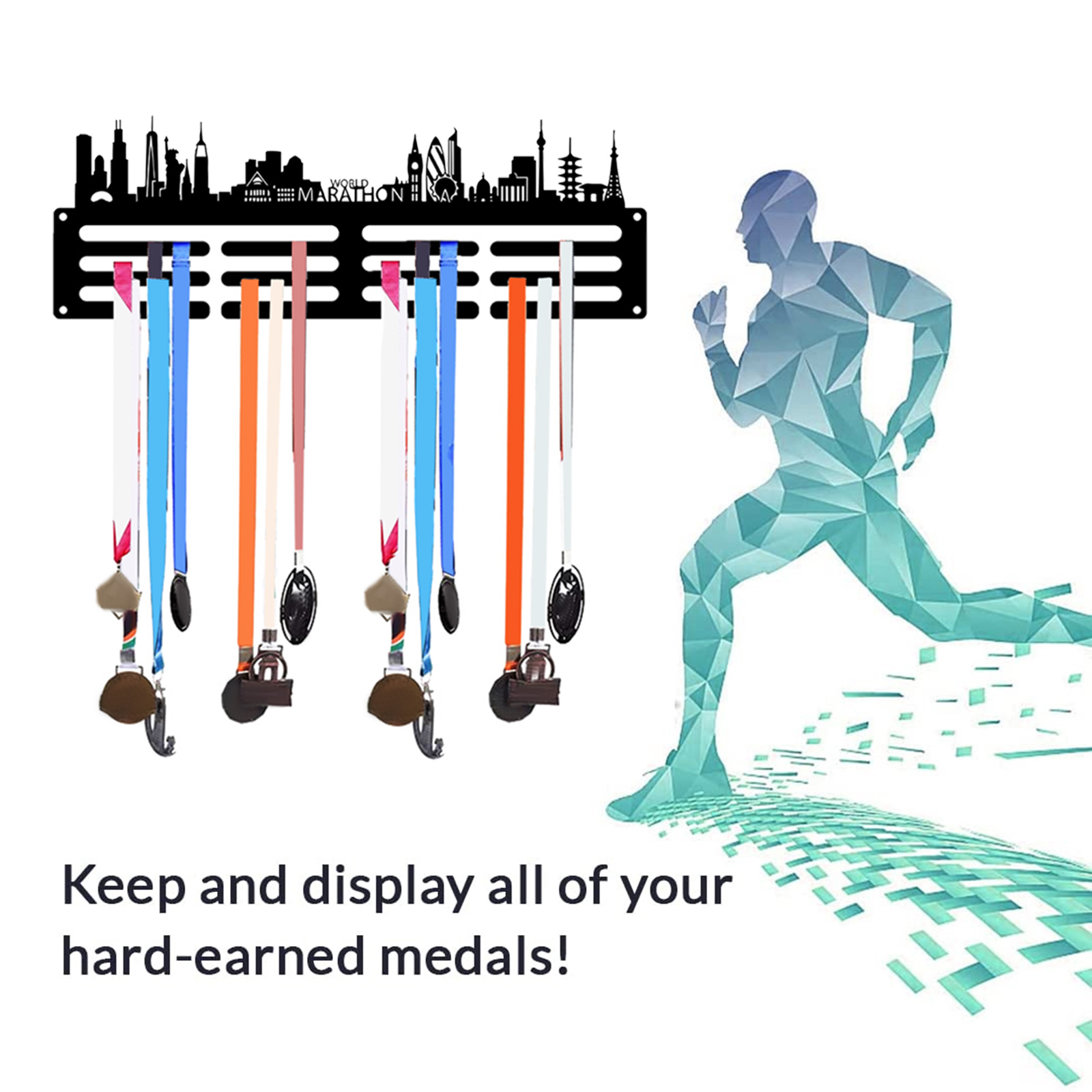Medal Display Hanger Wall Moun - đánh giá và giá Model Kit Runner Organizer