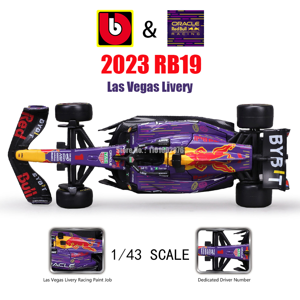 Bburago 1:43 2023 F1 Red Bull  - đánh giá và giá Model Kit Ferrari