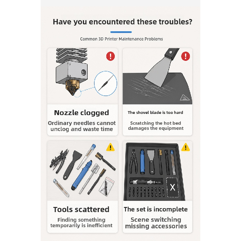 3D Printer Model Cleaning Tool - đánh giá và giá Model Kit Tweezers