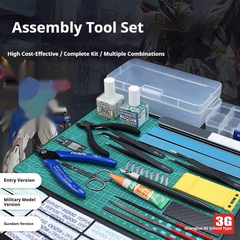 Model Building Tool Kit Sharp  - đánh giá và giá Model Kit Tweezers