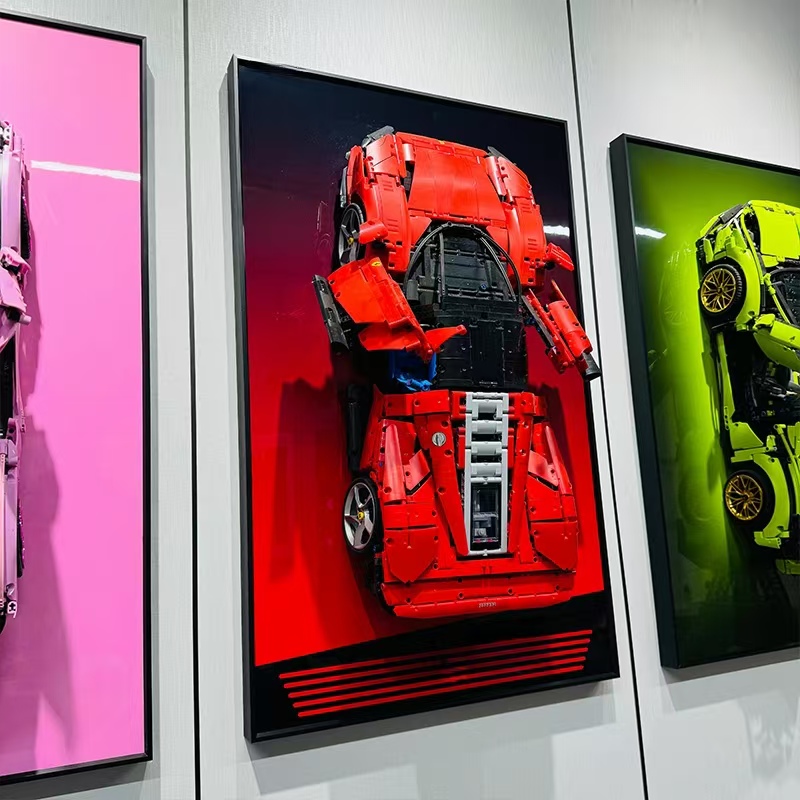 Only Display Wallboard Wall su - đánh giá và giá Model Kit Ferrari