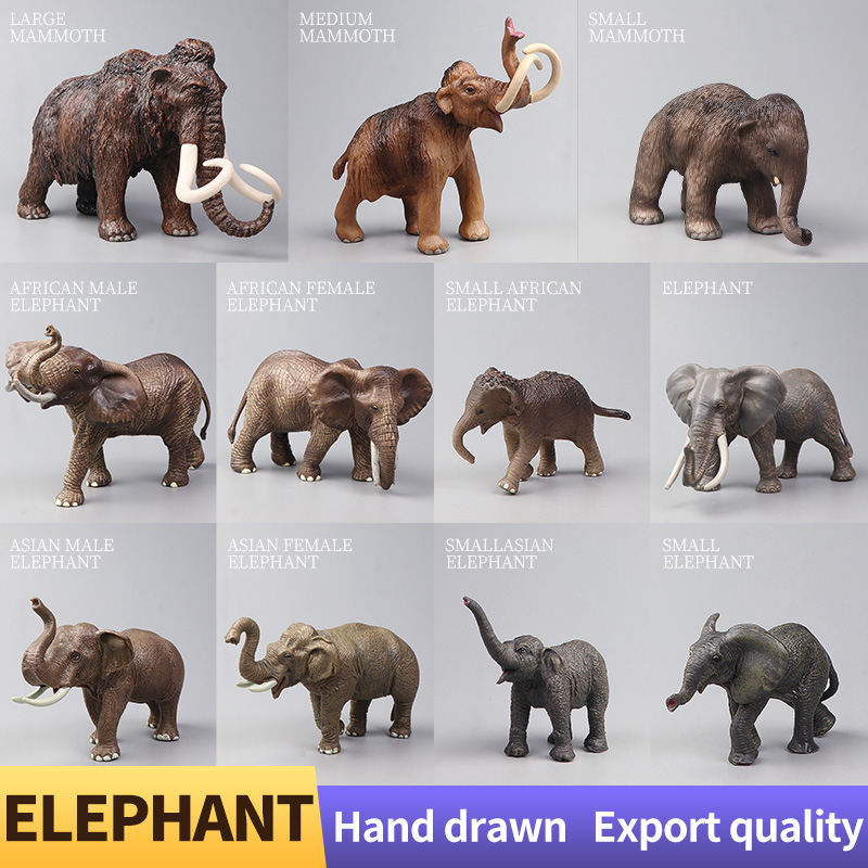 African Wild Animals Big Mammo - đánh giá và giá Model Kit Brand