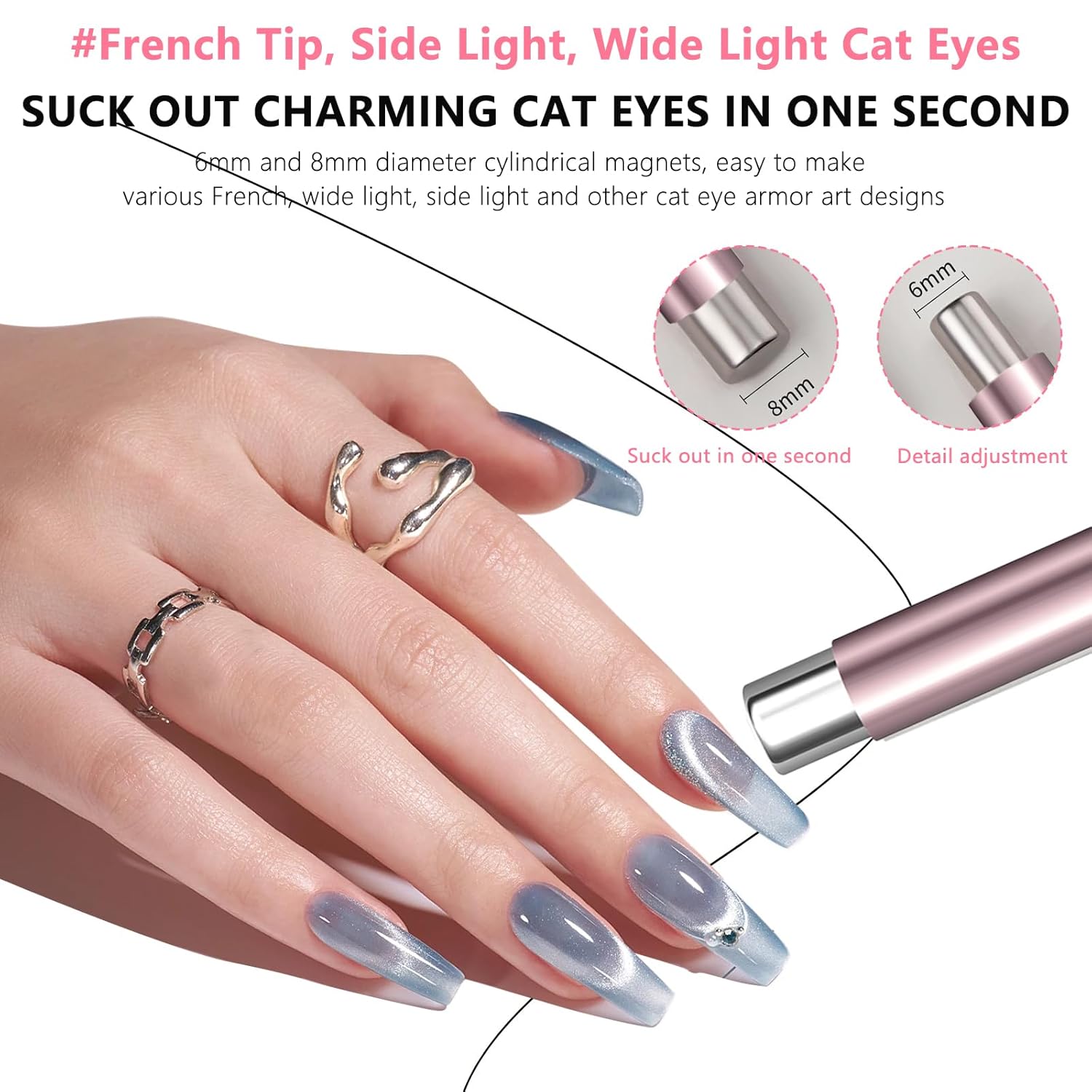 Cat Eye Magnetic Ball With Nai - đánh giá và giá Sanding Stick Set
