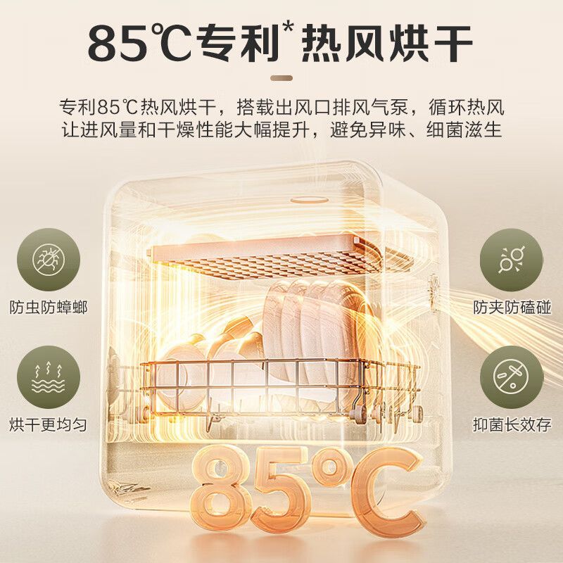Midea dishwasher desktop insta - đánh giá và giá Wash Effect Set