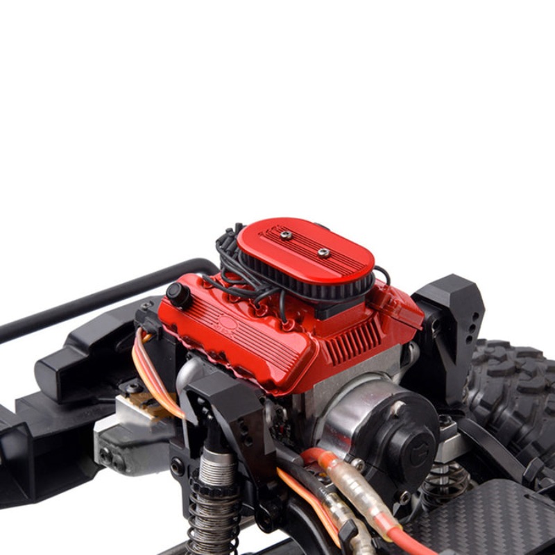 GRC V8 Engine Fan Radiator Mot - đánh giá và giá Model Kit V8 Engine