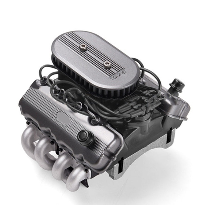 GRC V8 Engine Fan Radiator Mot - đánh giá và giá Model Kit V8 Engine