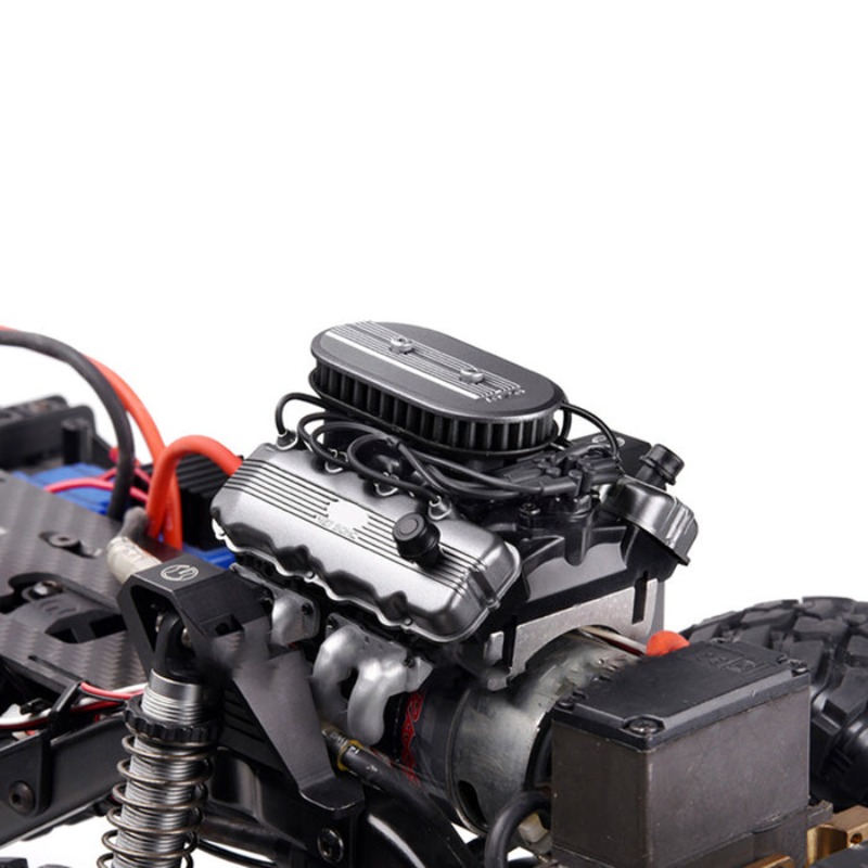 GRC V8 Engine Fan Radiator Mot - đánh giá và giá Model Kit V8 Engine