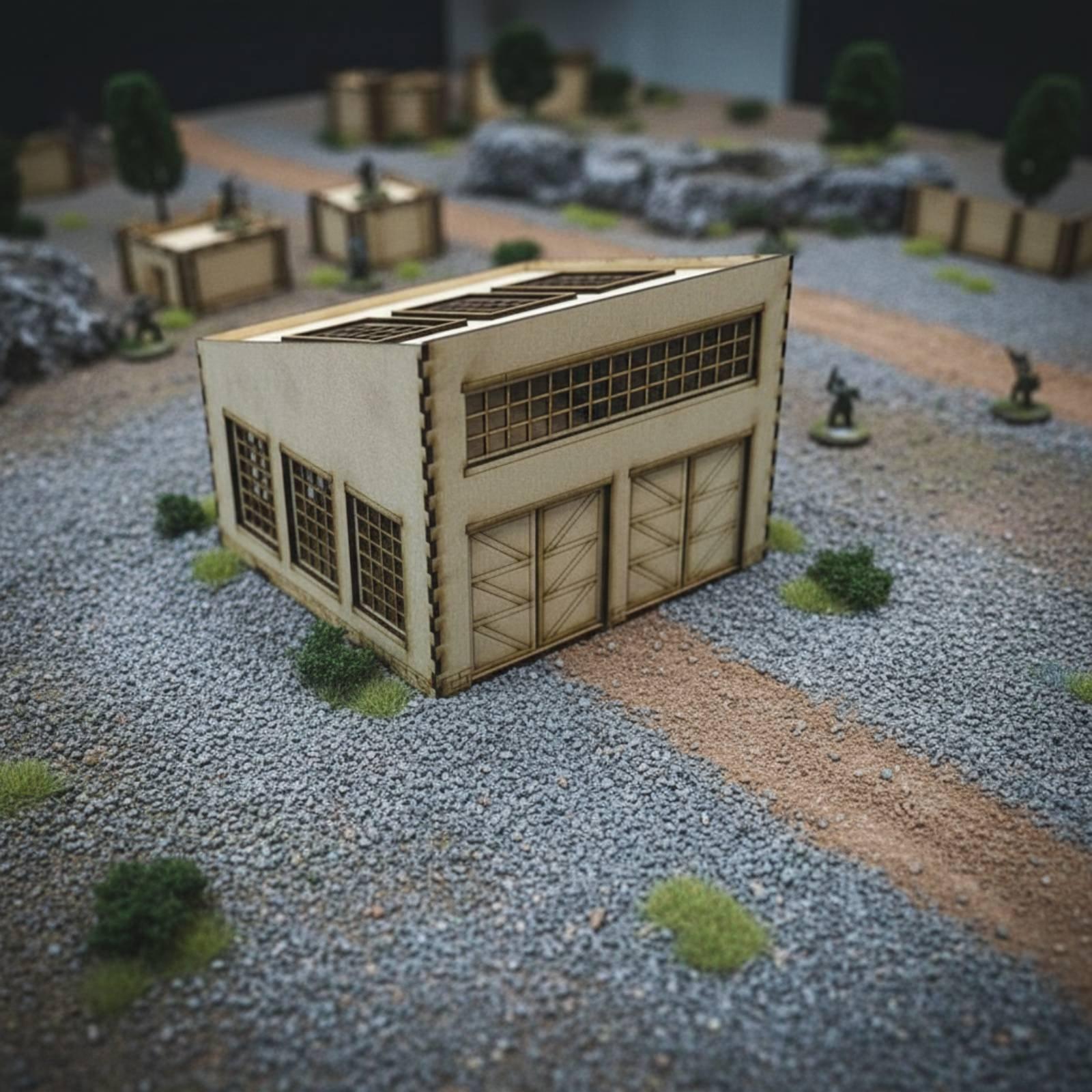 Wartime Vehicle Repair Factory - đánh giá và giá Model Kit Tank