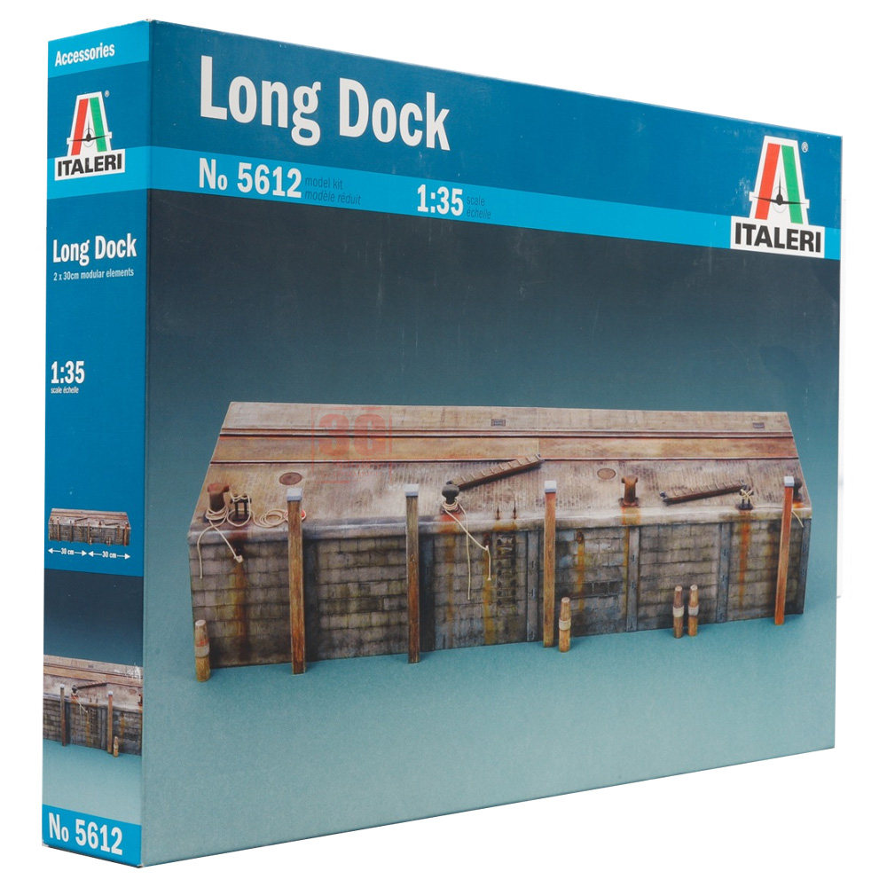 ITALERI IT5612 1/35 Scale Dock - đánh giá và giá Model Kit Italeri